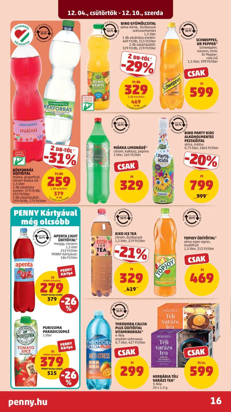 Penny Akciós Újság 20 oldal