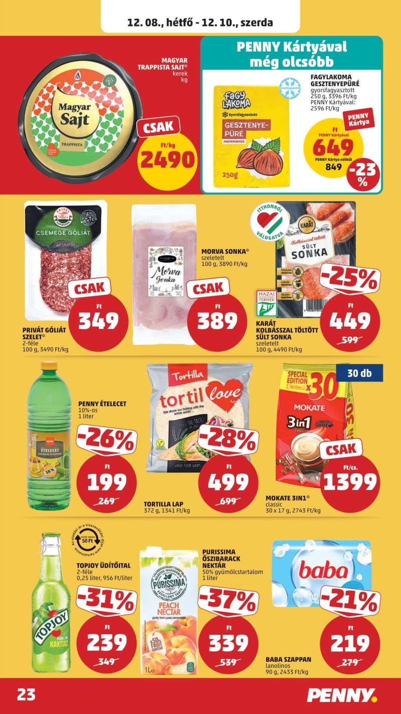 Penny Akciós Újság 27 oldal