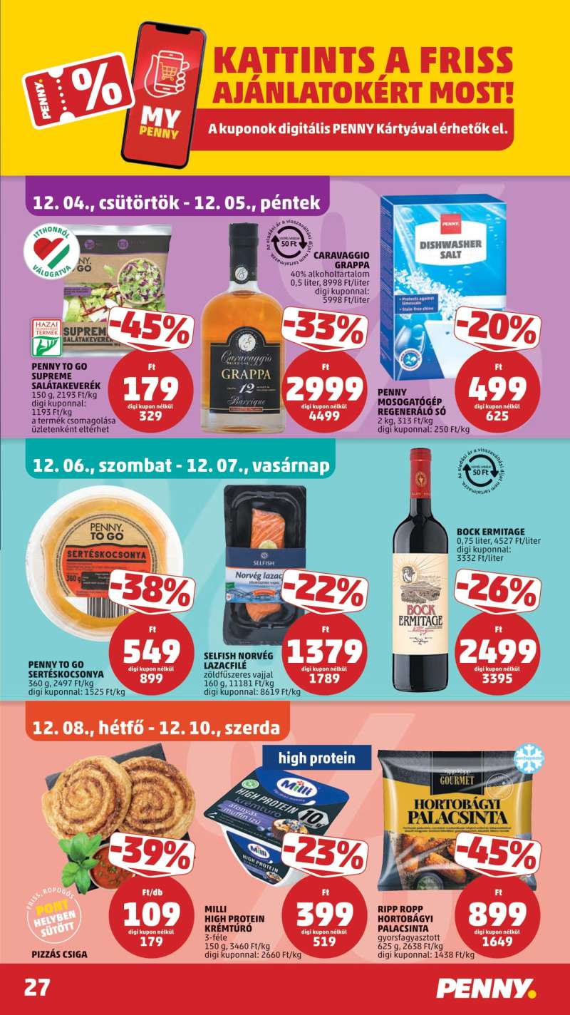 Penny Akciós Újság 31 oldal