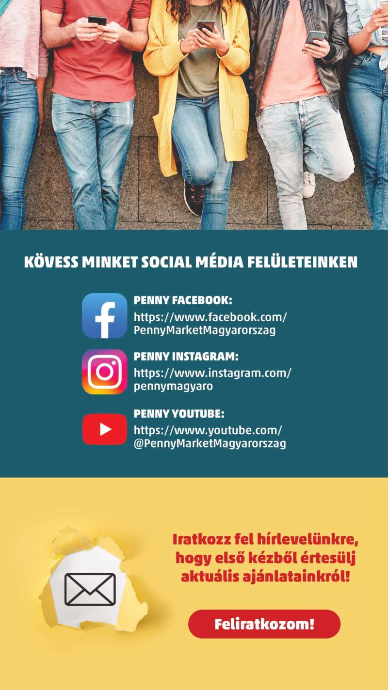 Penny Akciós Újság 4 oldal