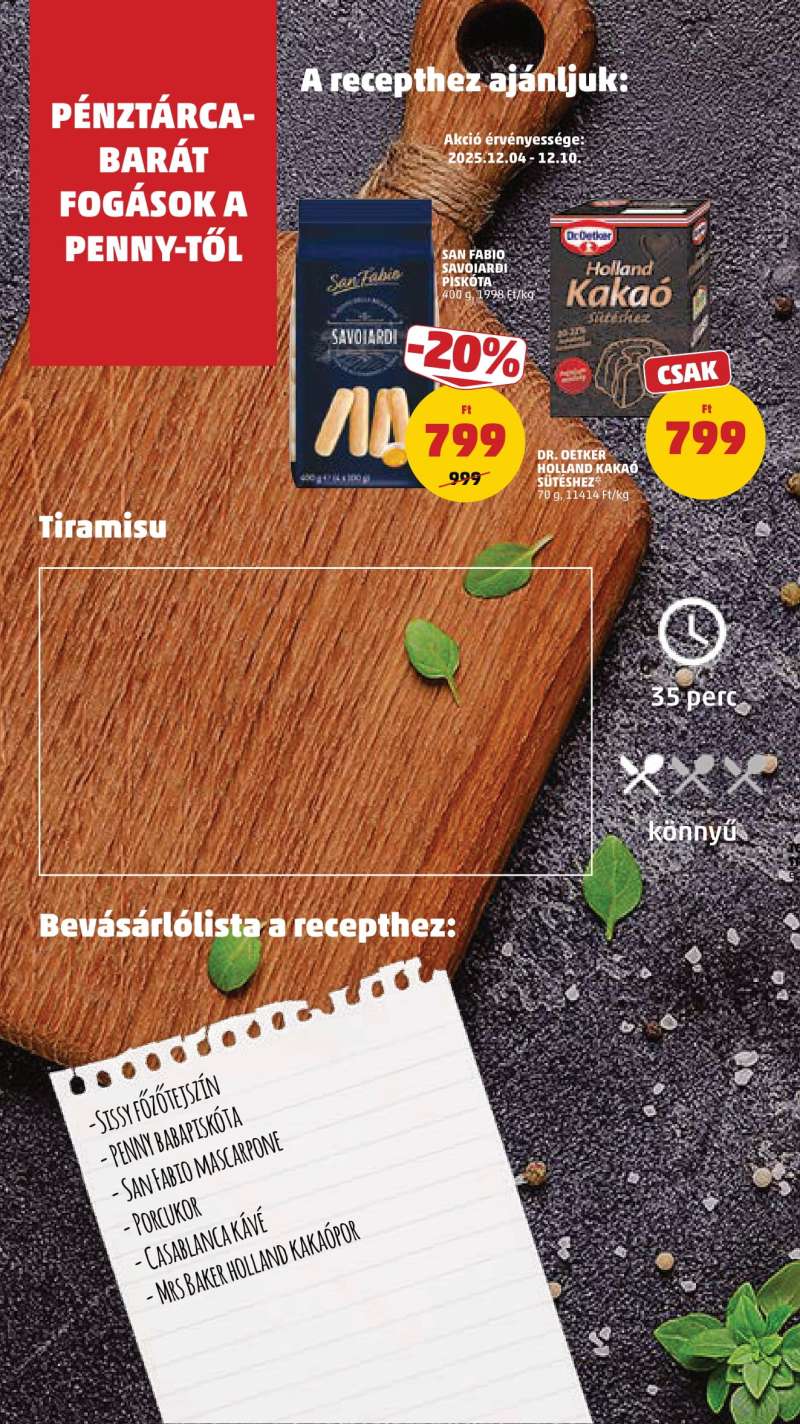 Penny Akciós Újság 6 oldal