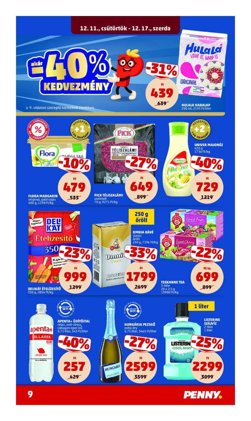 Penny Akciós Újság 41 oldal