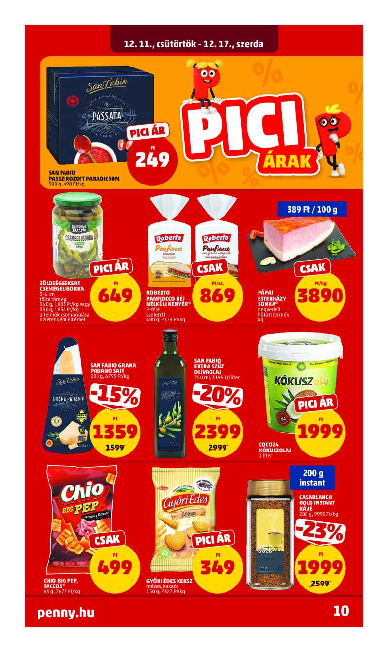 Penny Akciós Újság 45 oldal