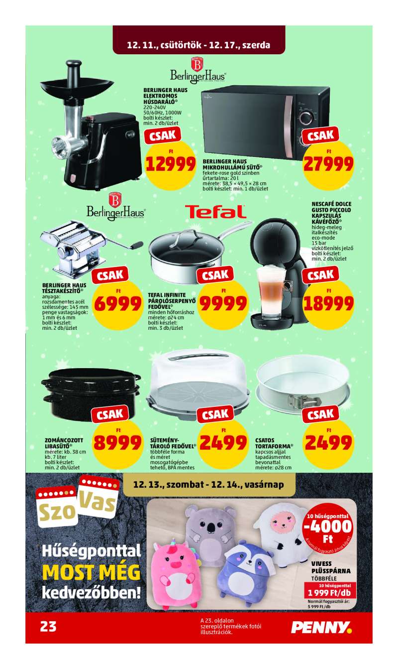Penny Akciós Újság 105 oldal