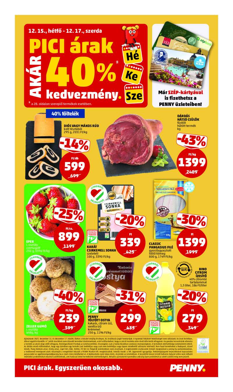 Penny Akciós Újság 125 oldal