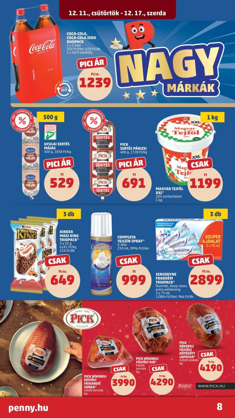 Penny Akciós Újság 10 oldal