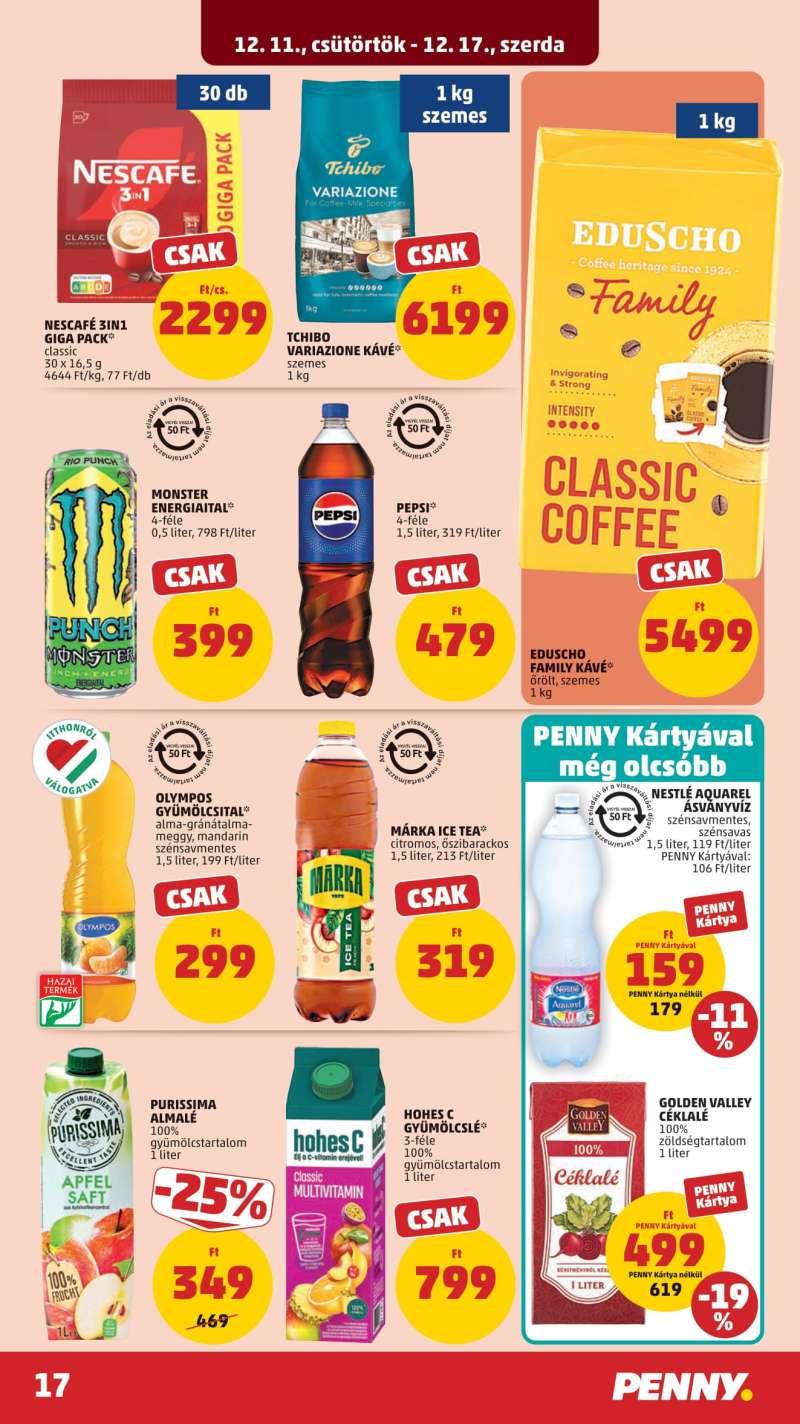 Penny Akciós Újság 21 oldal