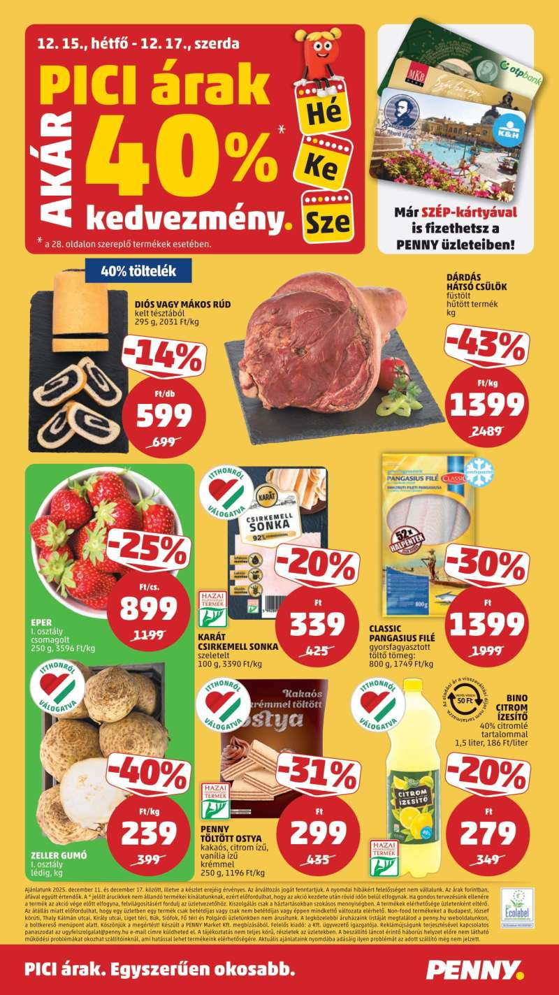 Penny Akciós Újság 32 oldal