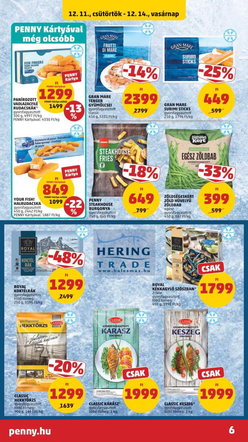Penny Akciós Újság 8 oldal