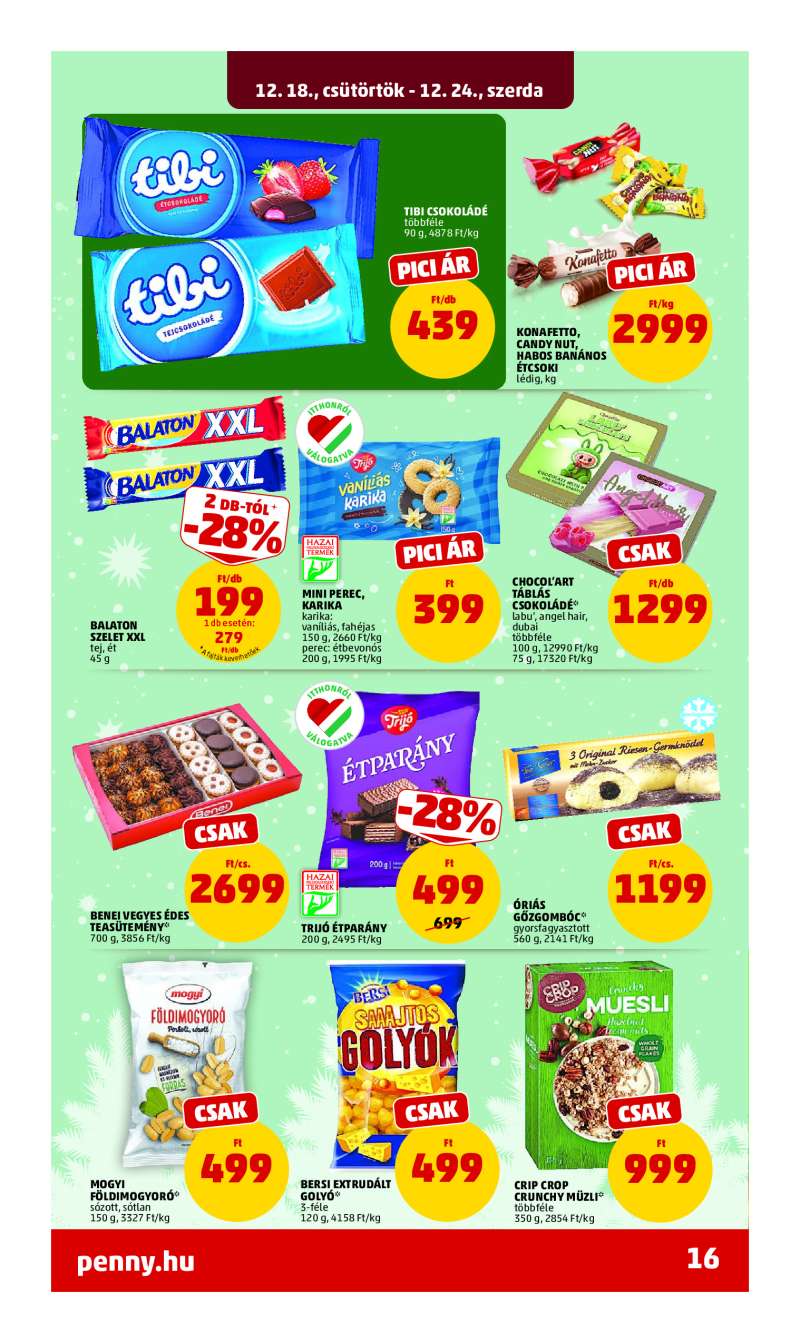 Penny Akciós Újság 58 oldal
