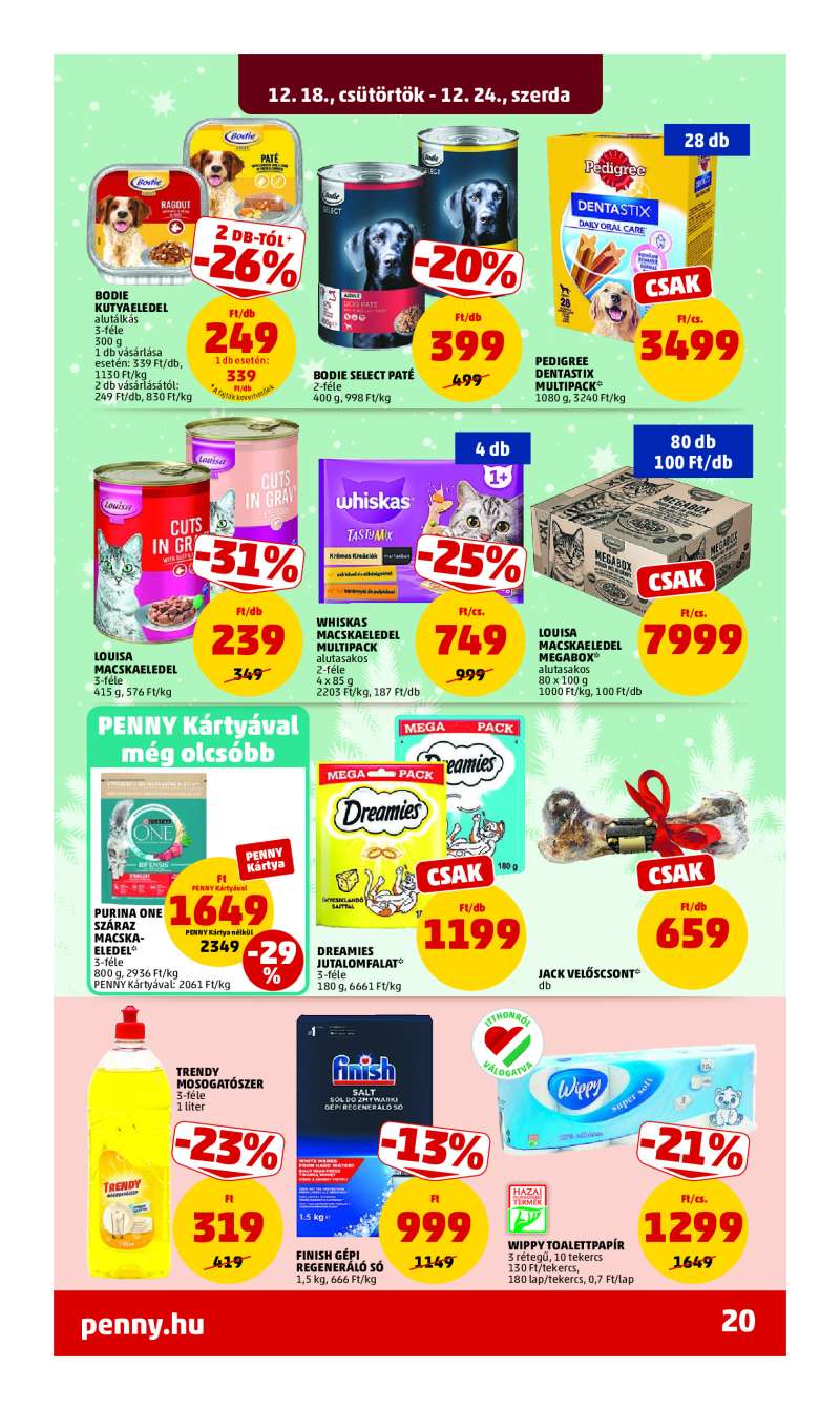 Penny Akciós Újság 70 oldal