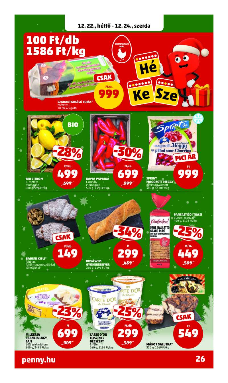 Penny Akciós Újság 88 oldal