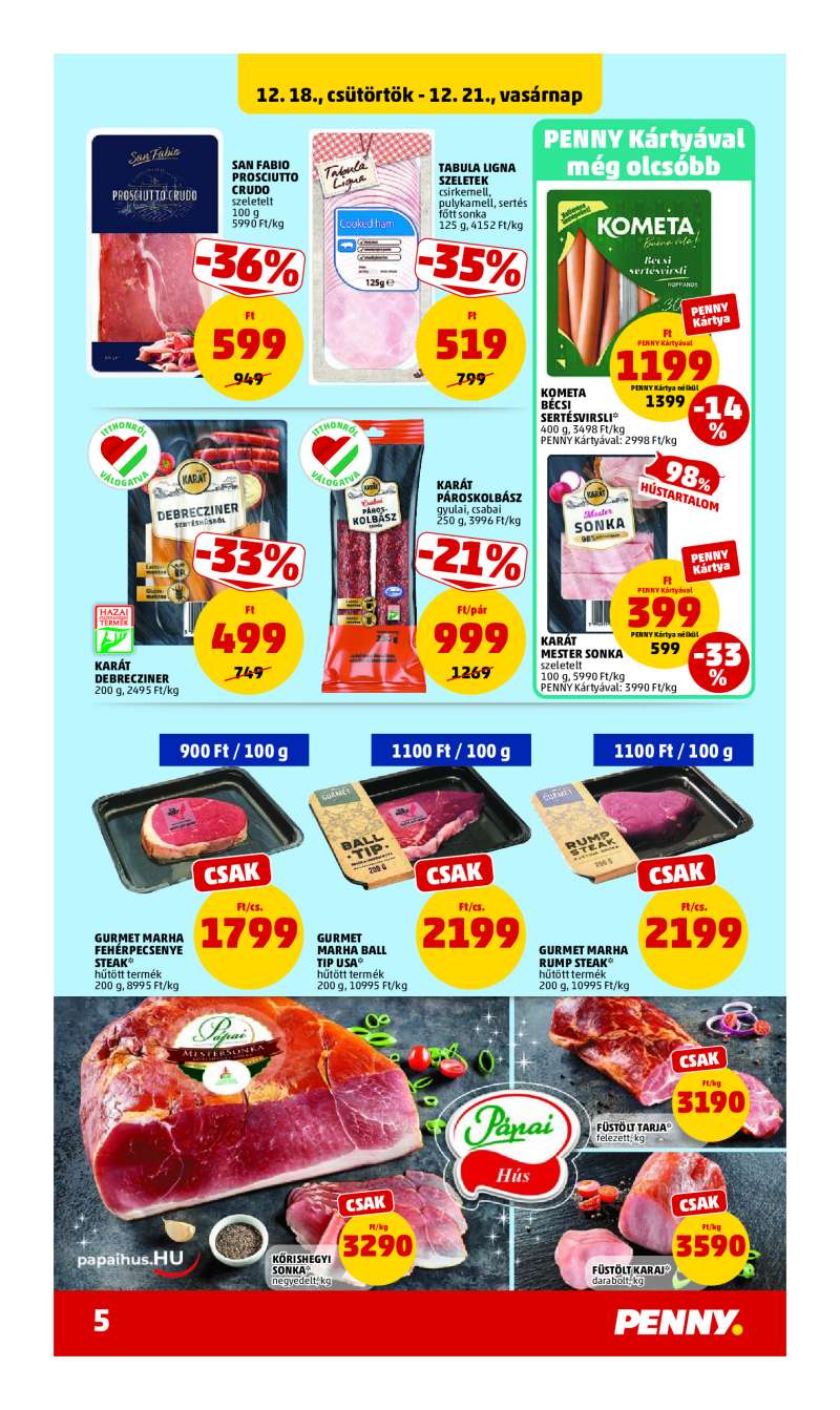 Penny Akciós Újság 19 oldal