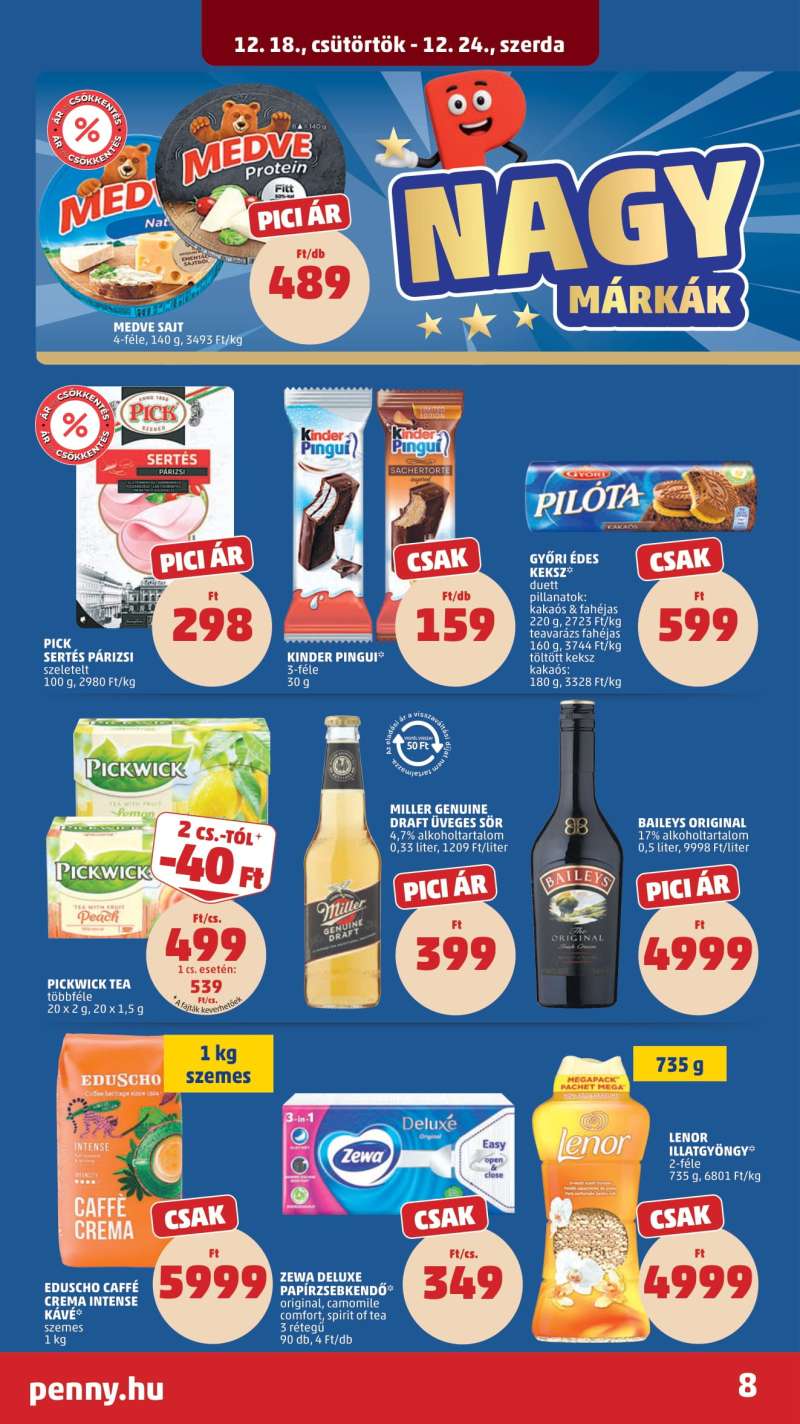 Penny Akciós Újság 10 oldal