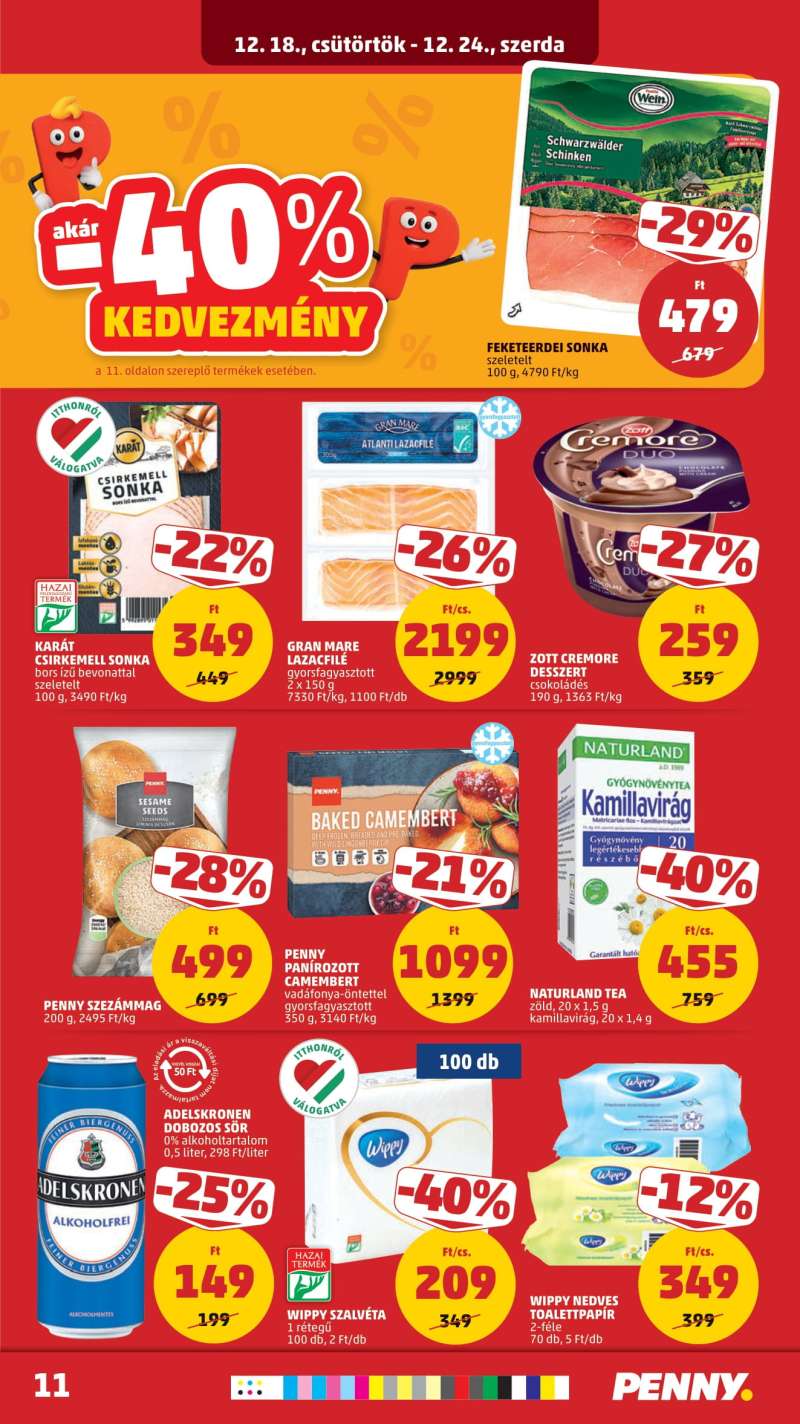 Penny Akciós Újság 15 oldal