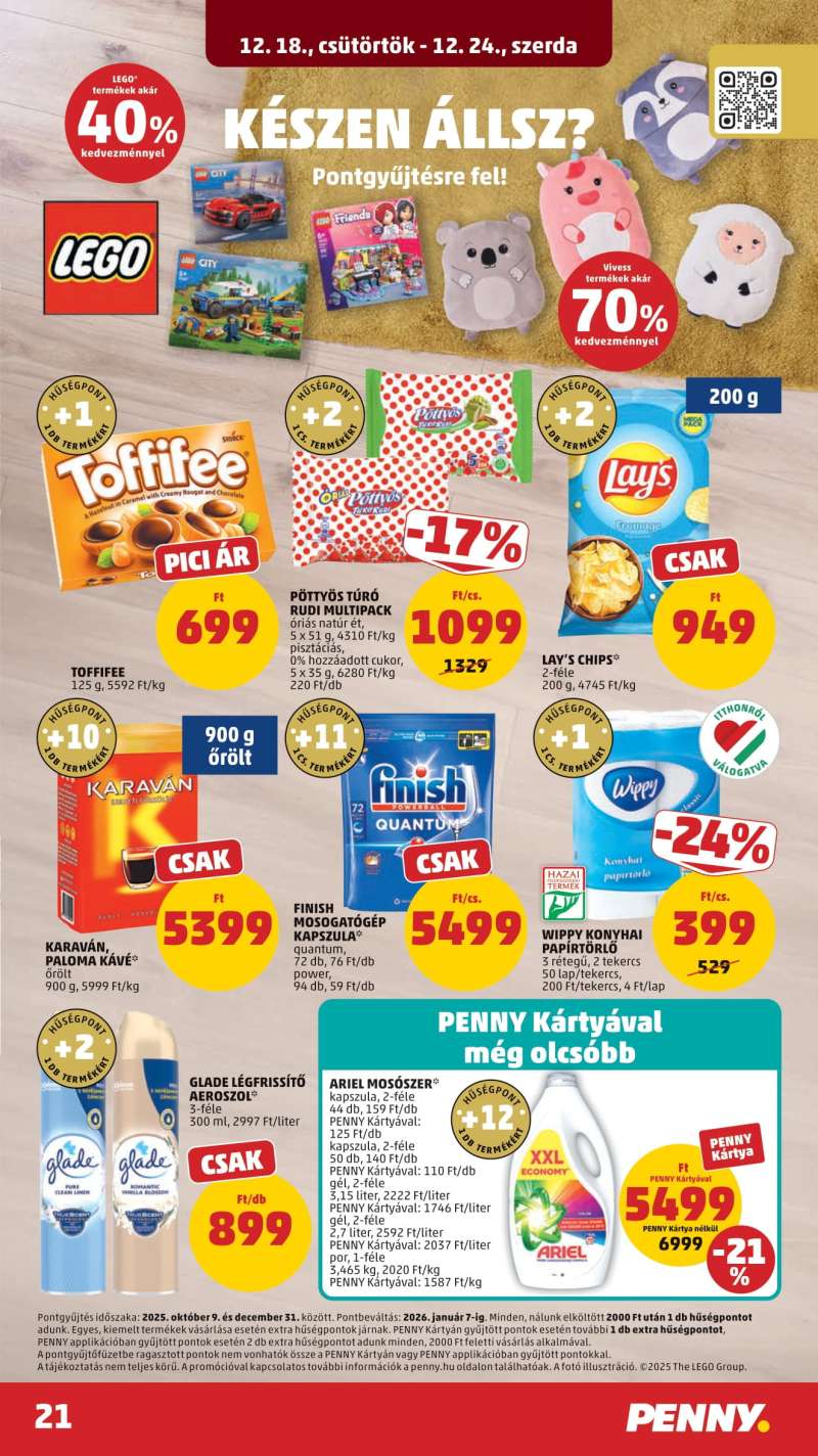Penny Akciós Újság 25 oldal