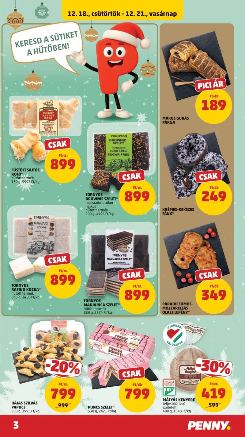 Penny Akciós Újság 3 oldal