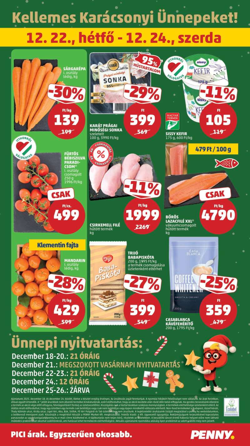 Penny Akciós Újság 32 oldal