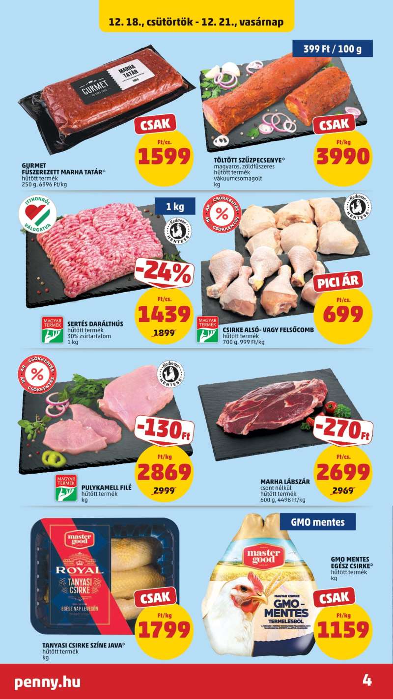 Penny Akciós Újság 6 oldal