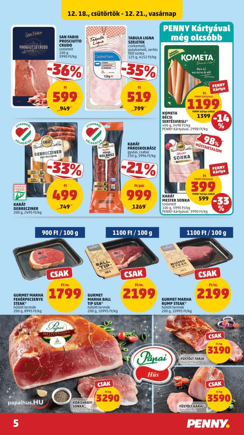 Penny Akciós Újság 7 oldal