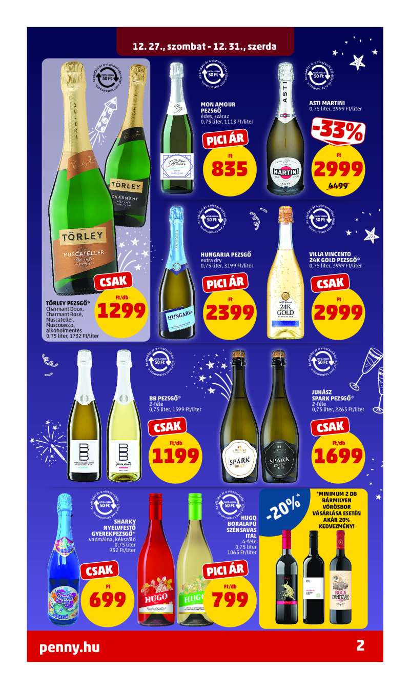Penny Akciós Újság 4 oldal