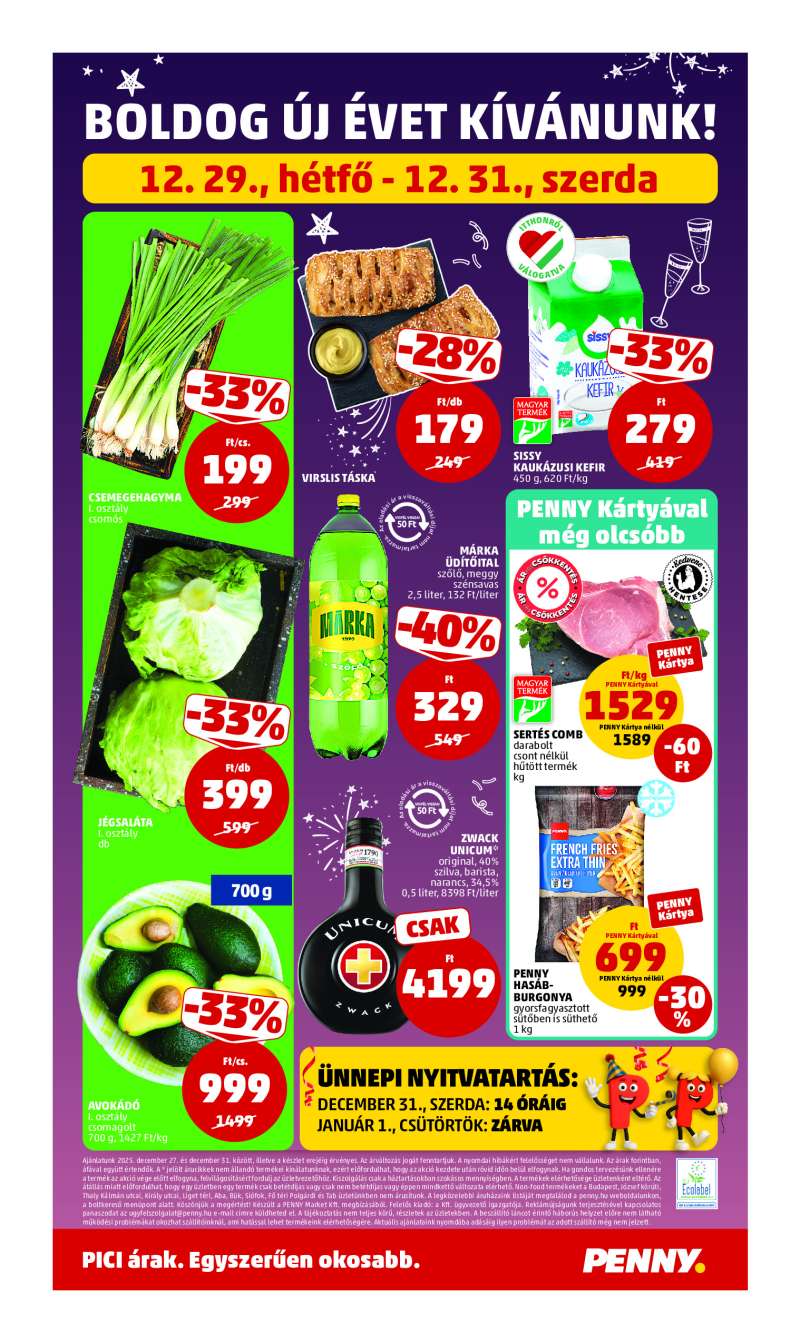 Penny Akciós Újság 58 oldal