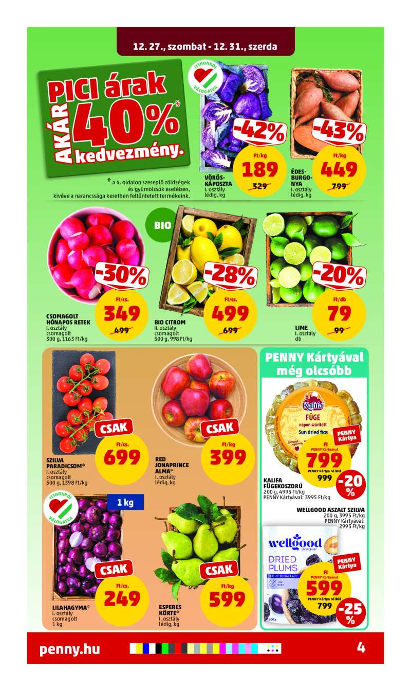 Penny Akciós Újság 16 oldal