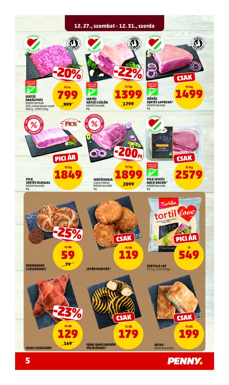 Penny Akciós Újság 19 oldal