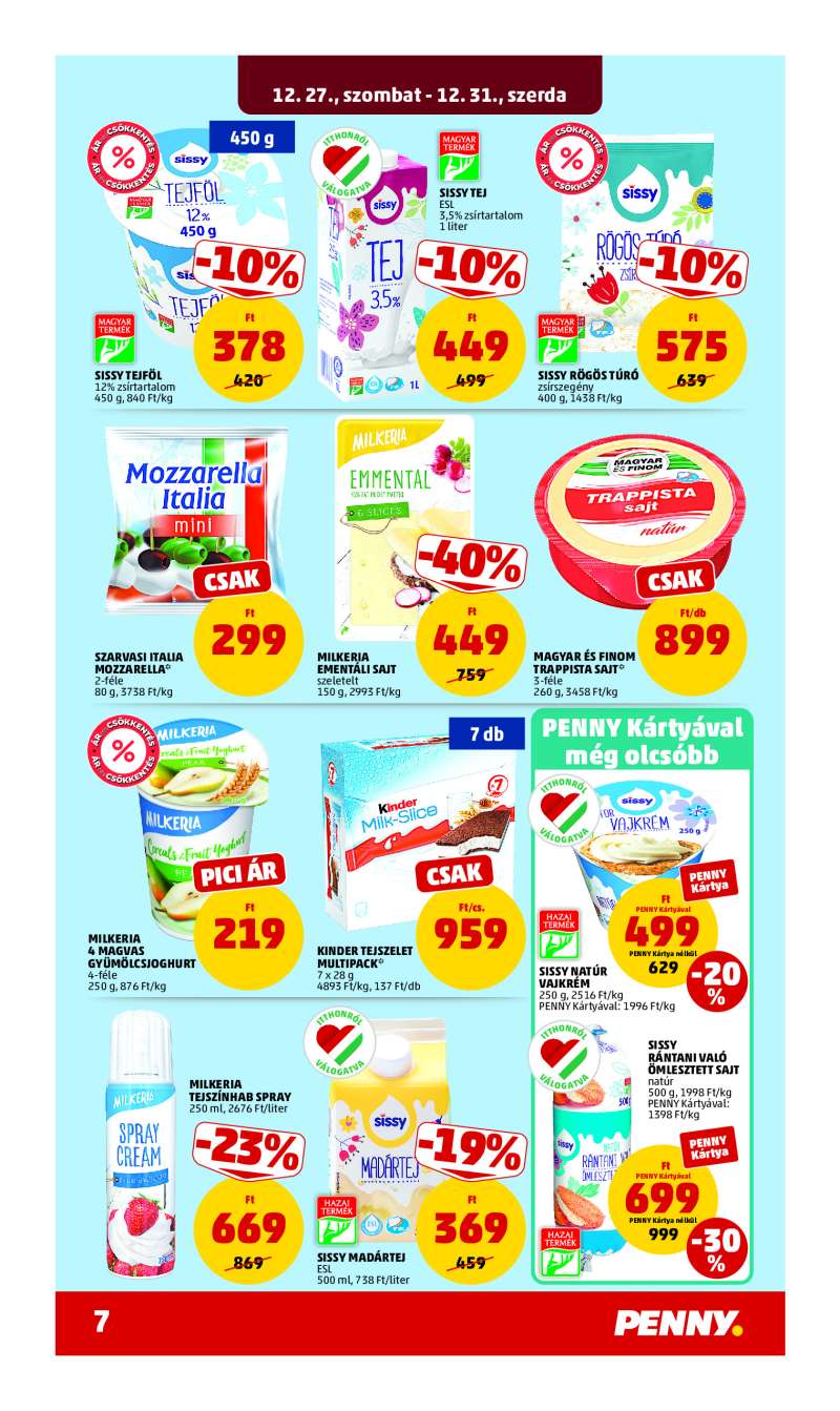Penny Akciós Újság 25 oldal