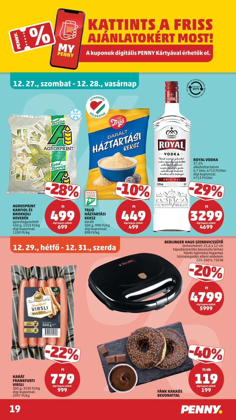 Penny Akciós Újság 23 oldal