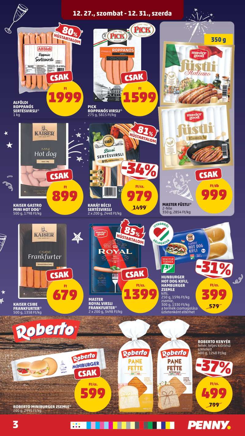 Penny Akciós Újság 3 oldal