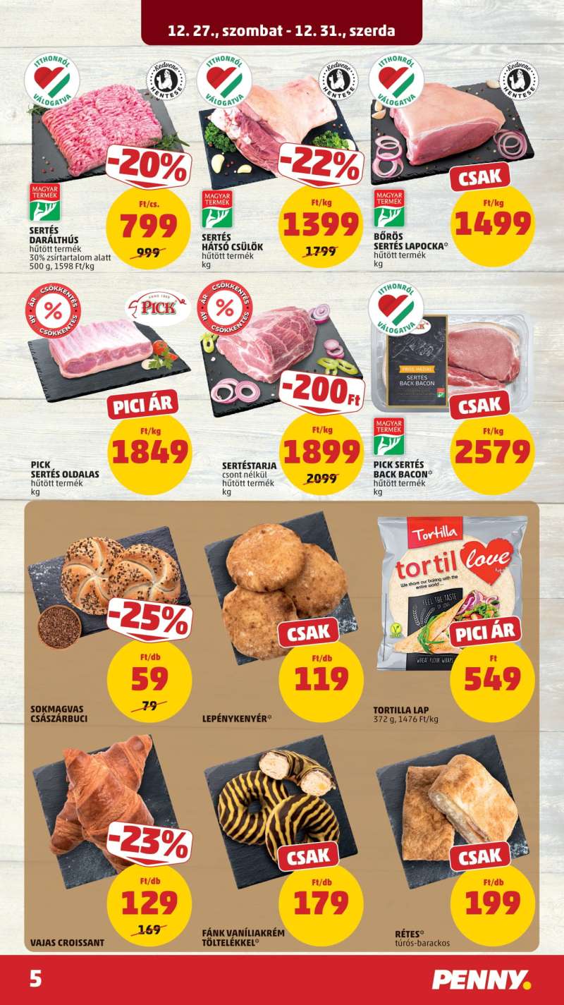 Penny Akciós Újság 7 oldal