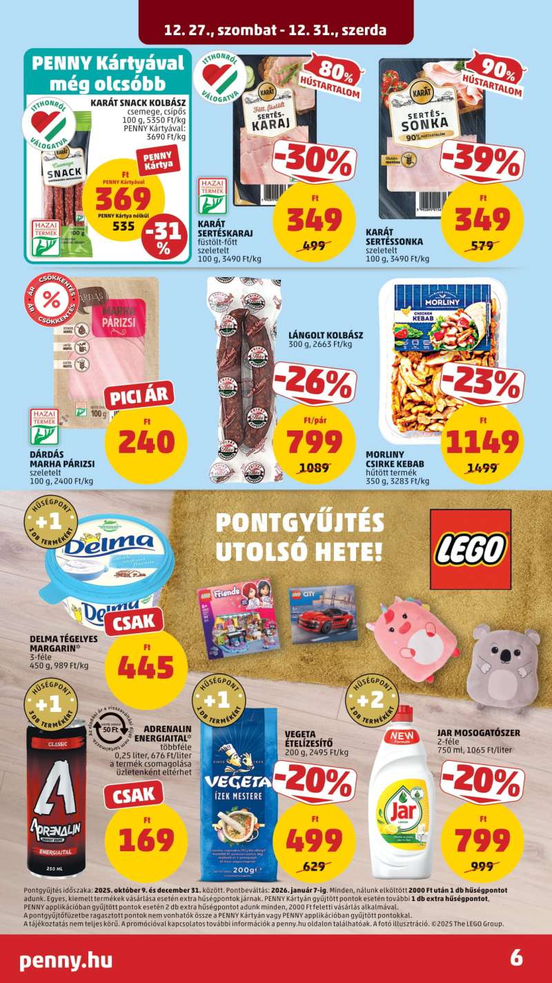 Penny Akciós Újság 8 oldal