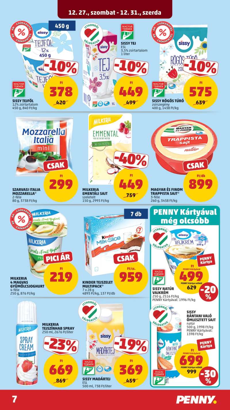 Penny Akciós Újság 9 oldal