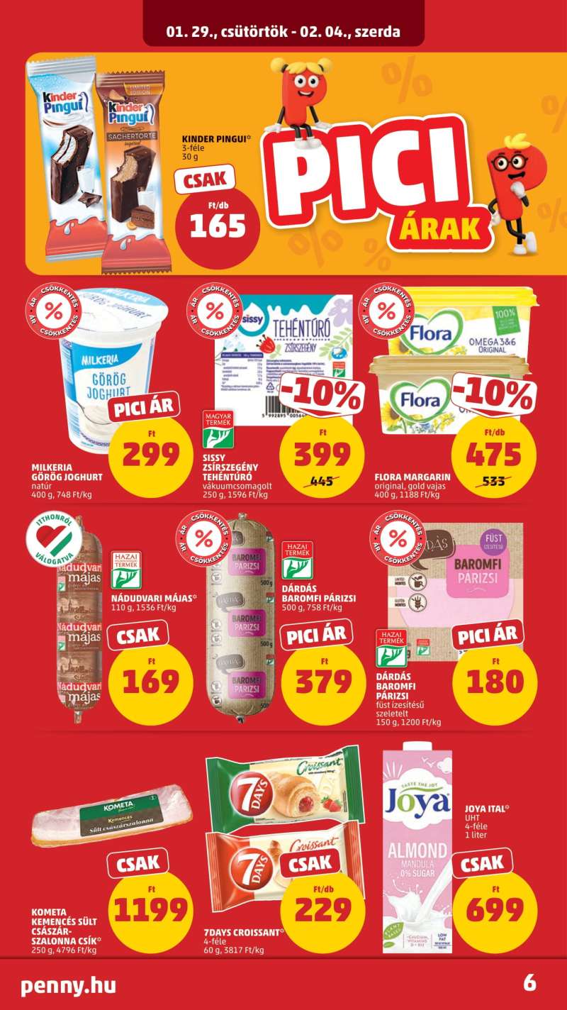 Penny Akciós Újság 10 oldal