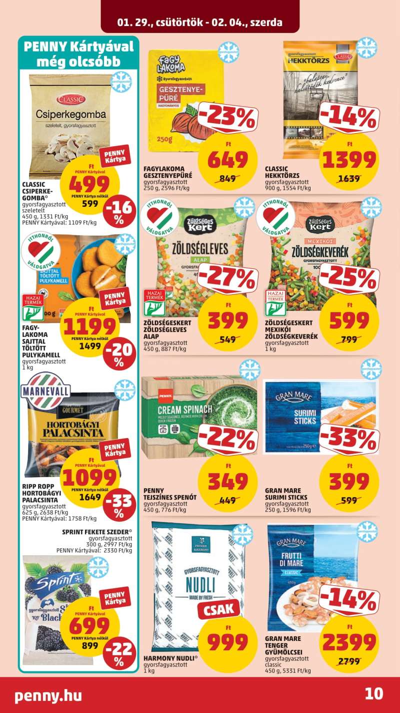 Penny Akciós Újság 14 oldal