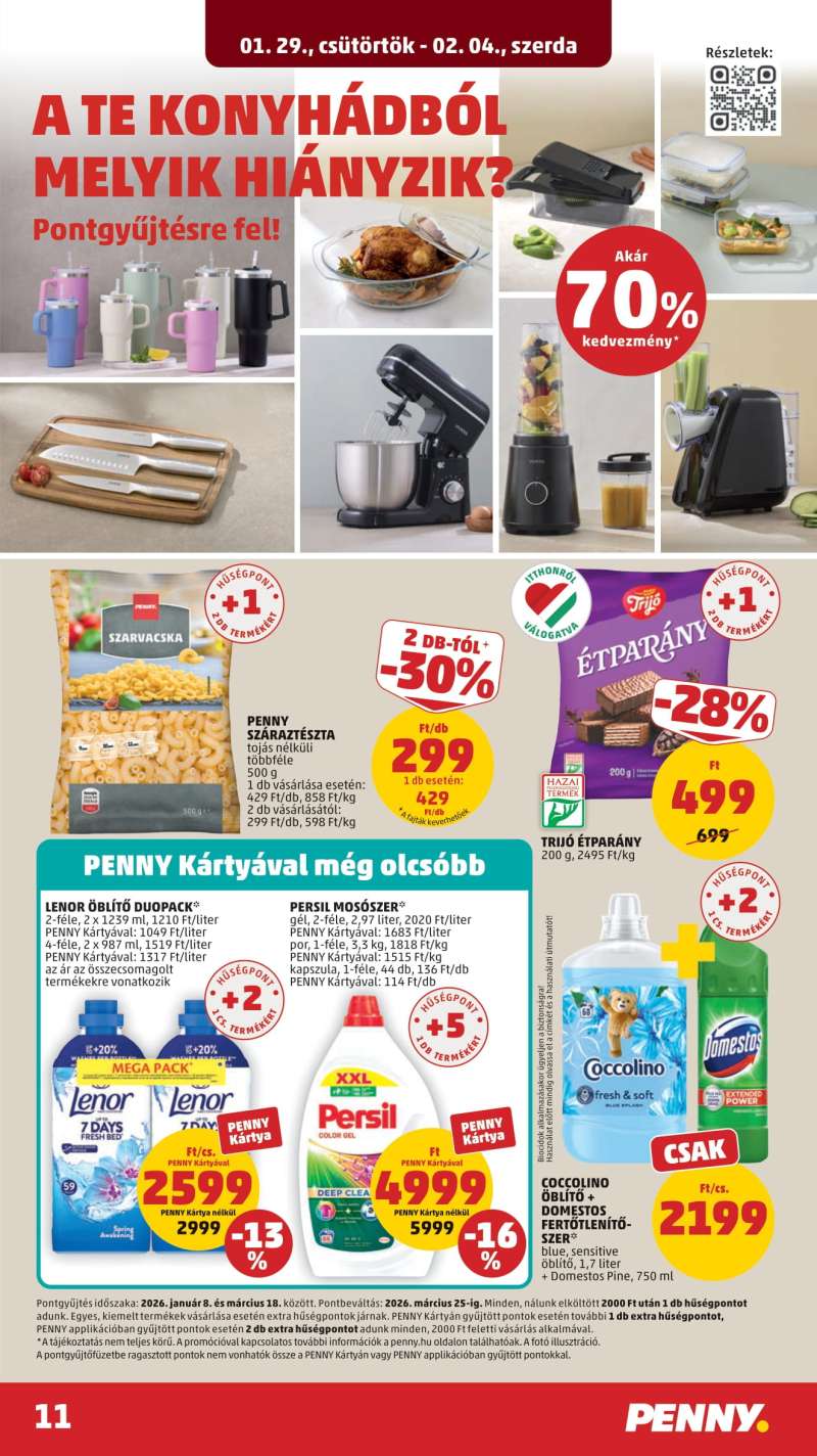 Penny Akciós Újság 15 oldal