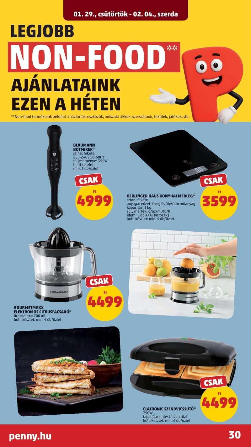 Penny Akciós Újság 34 oldal