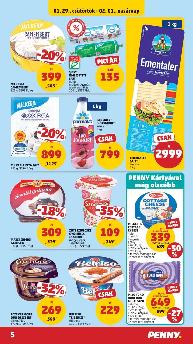 Penny Akciós Újság 7 oldal