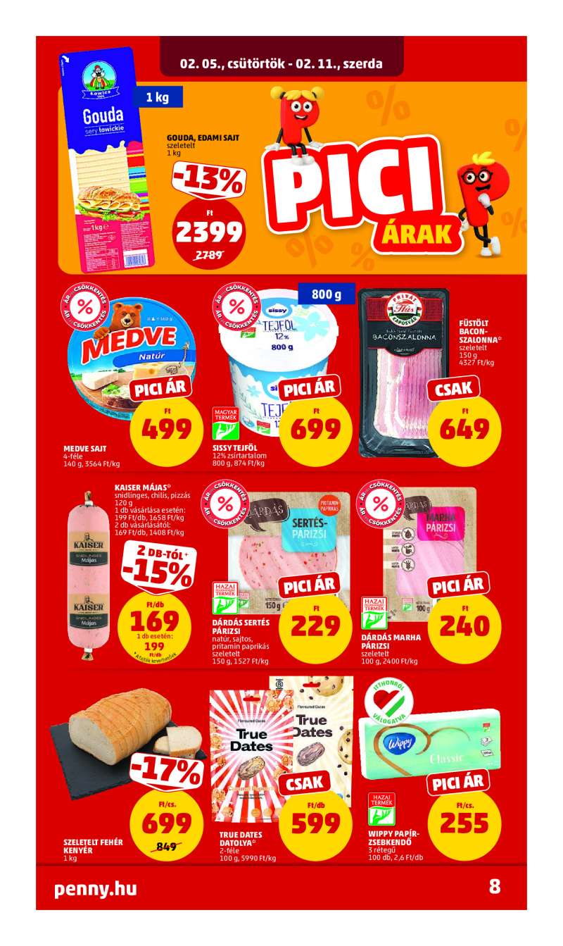 Penny Akciós Újság 10 oldal