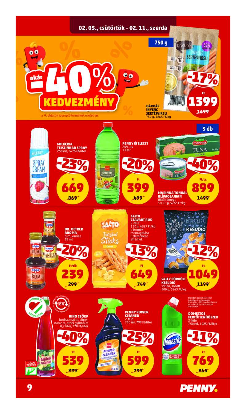 Penny Akciós Újság 11 oldal