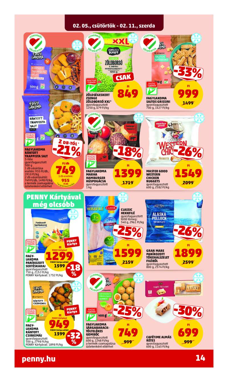 Penny Akciós Újság 16 oldal