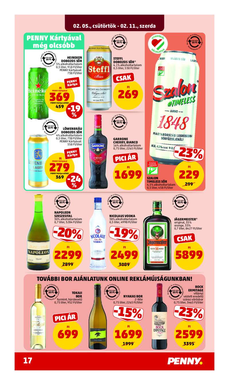 Penny Akciós Újság 19 oldal