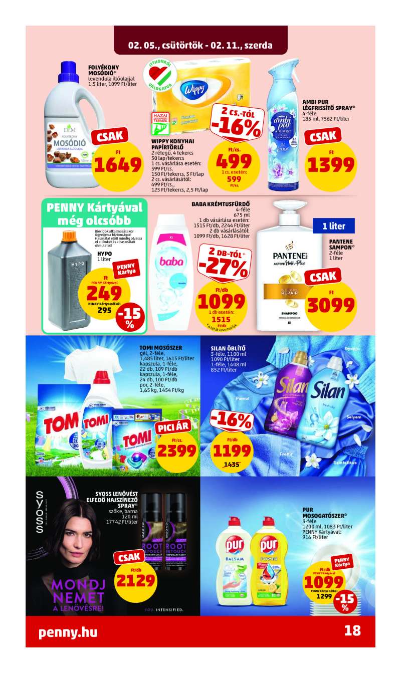Penny Akciós Újság 20 oldal