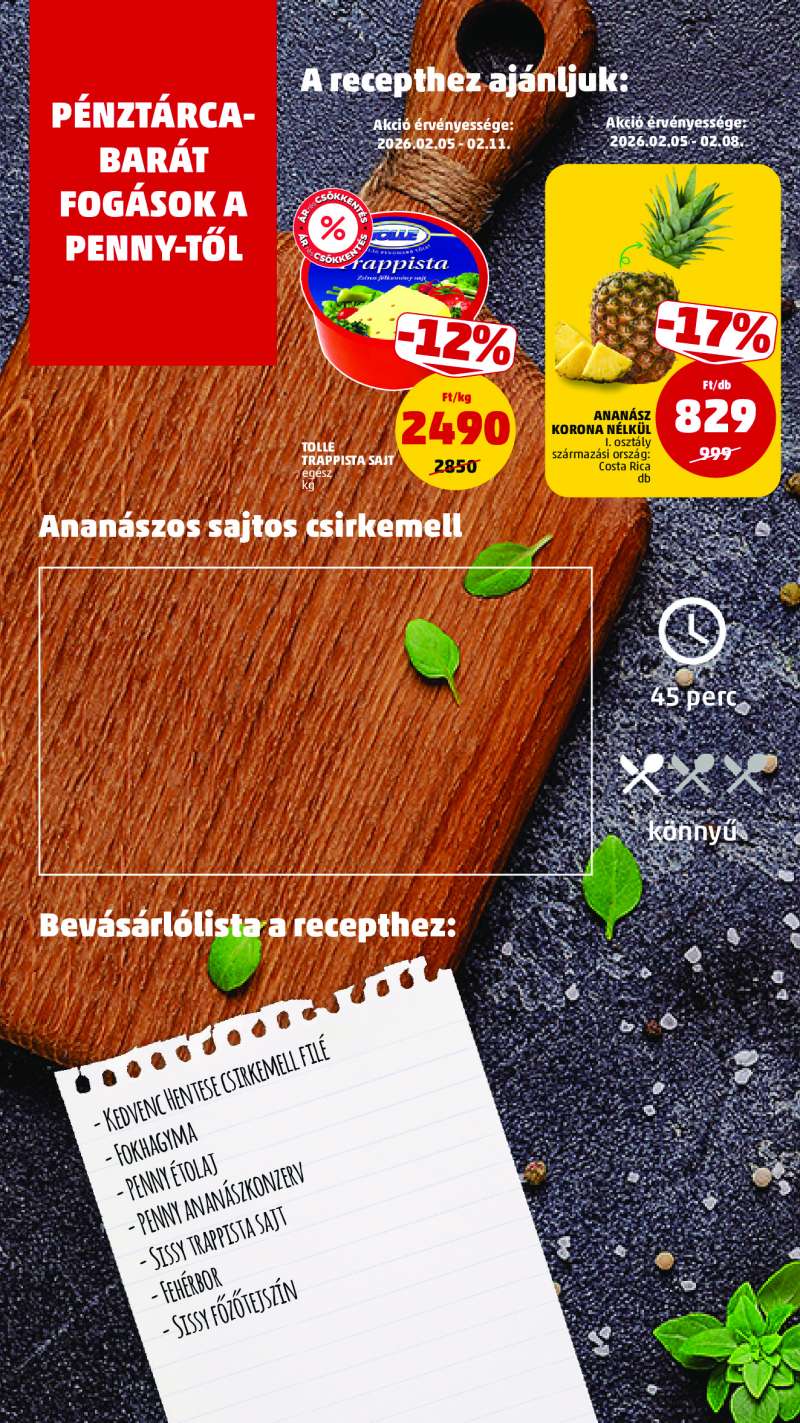 Penny Akciós Újság 6 oldal