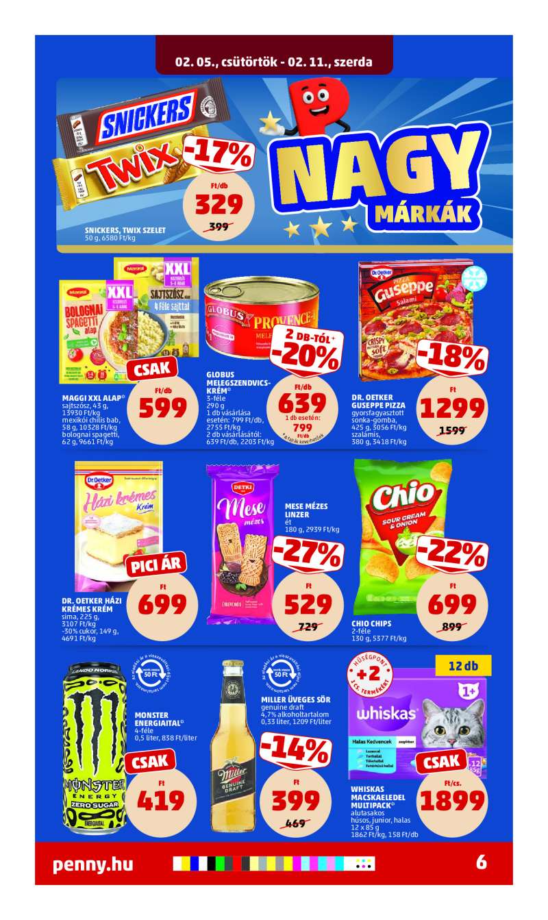 Penny Akciós Újság 8 oldal