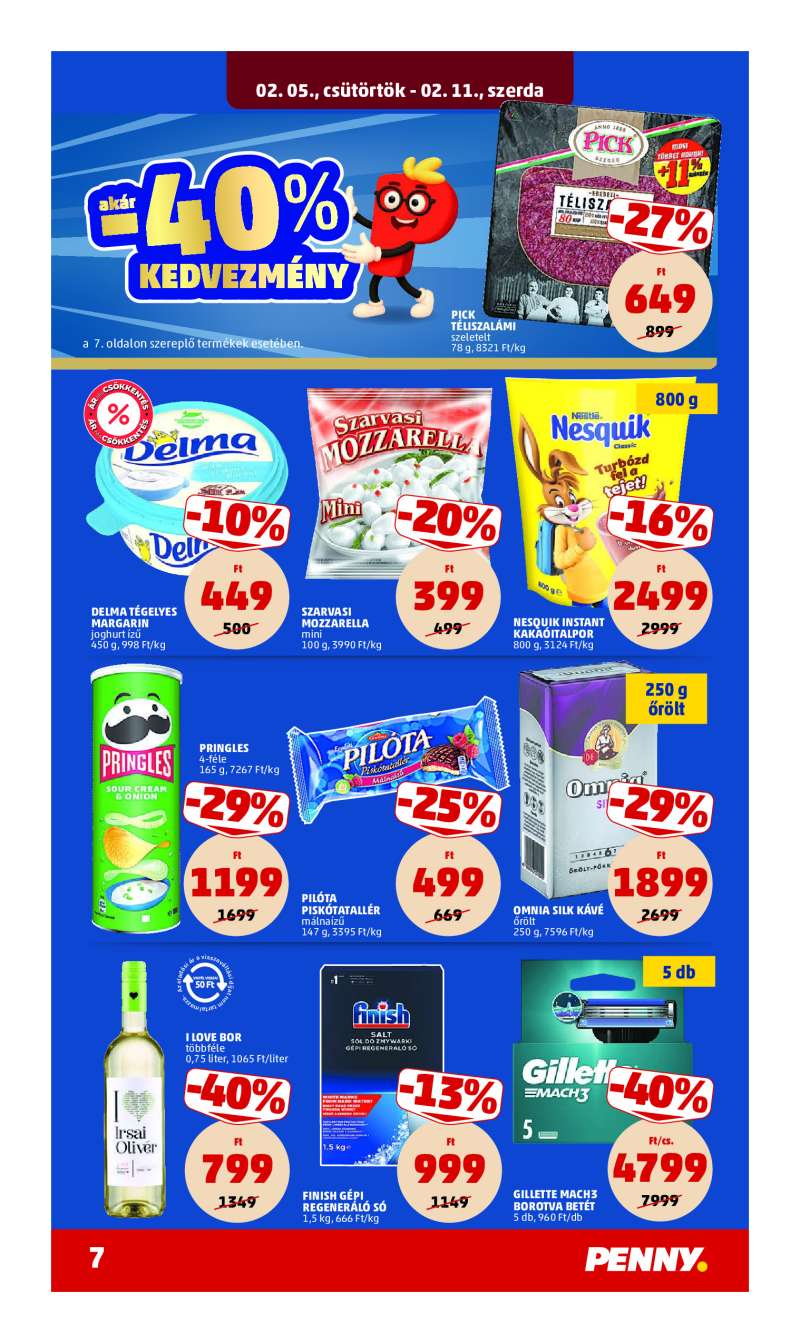 Penny Akciós Újság 9 oldal
