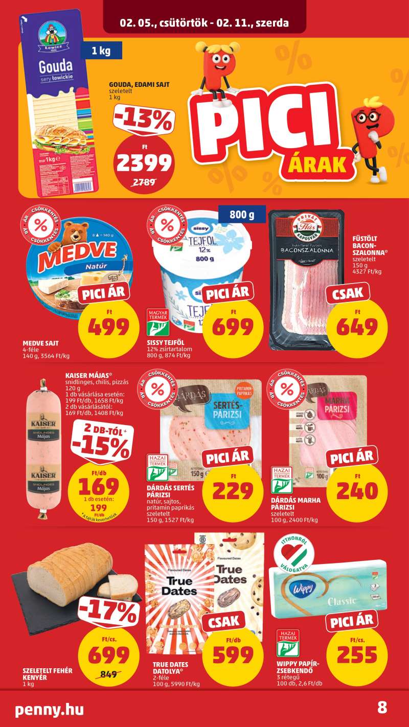 Penny Akciós Újság 10 oldal