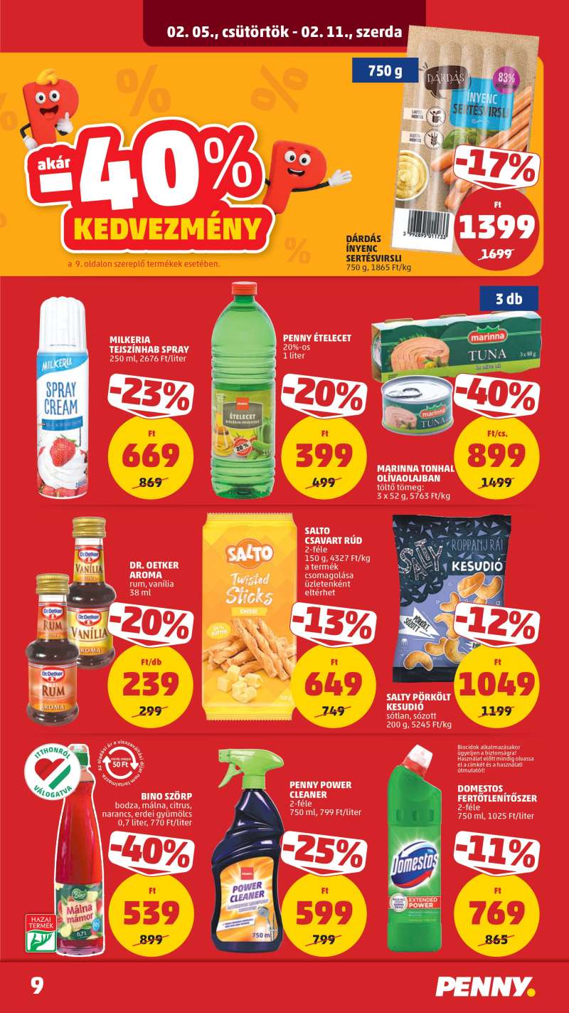 Penny Akciós Újság 11 oldal