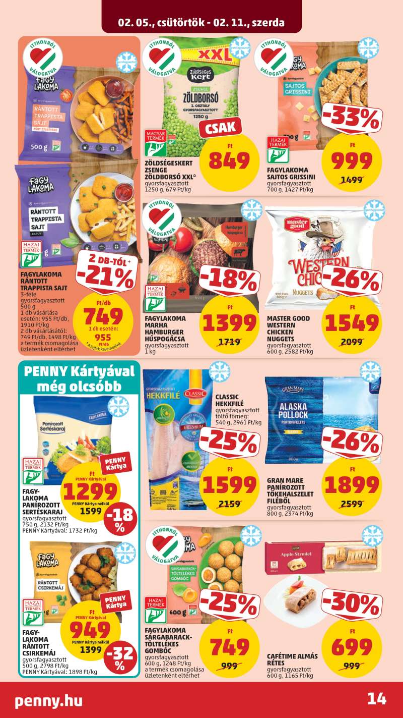 Penny Akciós Újság 16 oldal